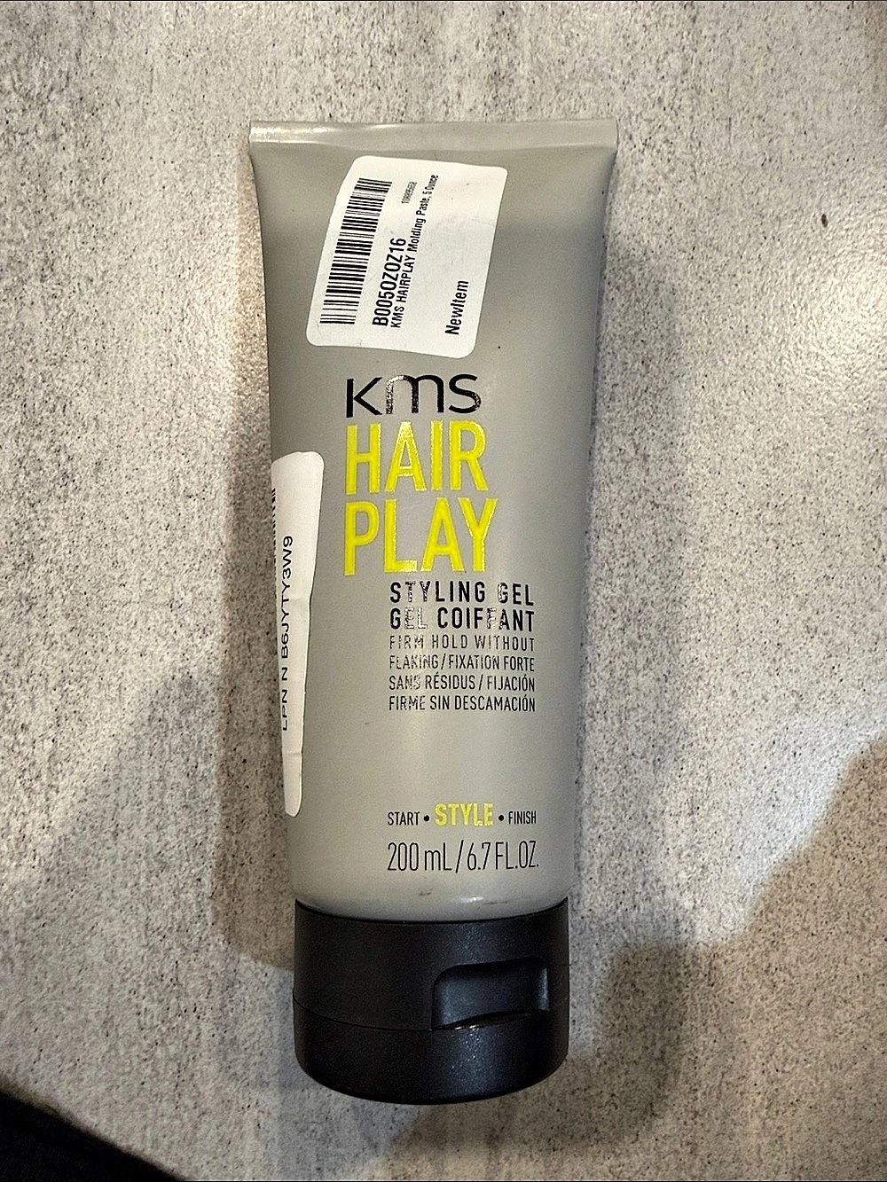 KMS Hairplay Styling Gel 6.76 fl oz NEW